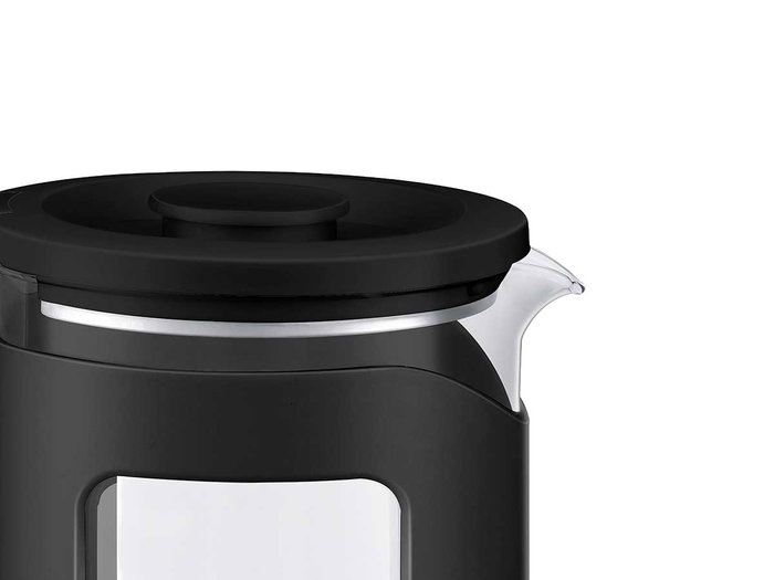 ARGON Hervidor Ventana Negro 1360W 1,5L