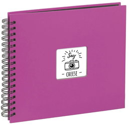 HAMA Fine Art Spiral, Rosa, 28x24 cm, 50 Páginas Negras - 113680