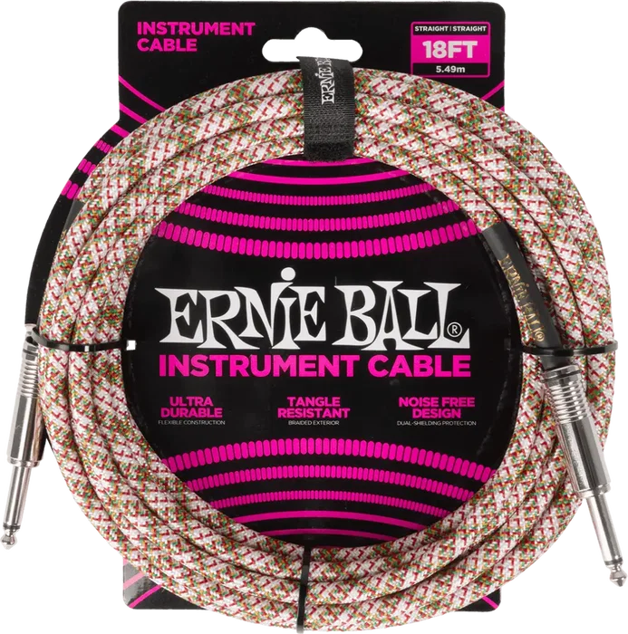 Ernieball Cable Instrumento Trenzado Jack-Jack Emerald Argyle 5,5 M Ernieball Cable Instrumento Trenzado Jack-Jack Emerald Argyle 5,5 M