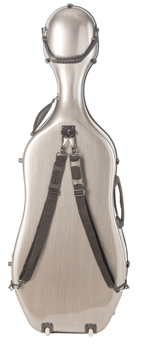 Estuche de Cello Amadeus 4/4 de Fibra de Vidrio Gris