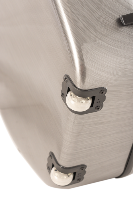 Estuche de Cello Amadeus 4/4 de Fibra de Vidrio Gris