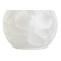 DKD Home Decor Decoración Luminosa Cristal LED 12x12x12 Blanco