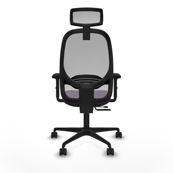 PIQUERAS Y CRESPO Silla de oficina Cilanco Morada con Malla Gris PIQUERAS Y CRESPO Silla de oficina Cilanco Morada con Malla Gris