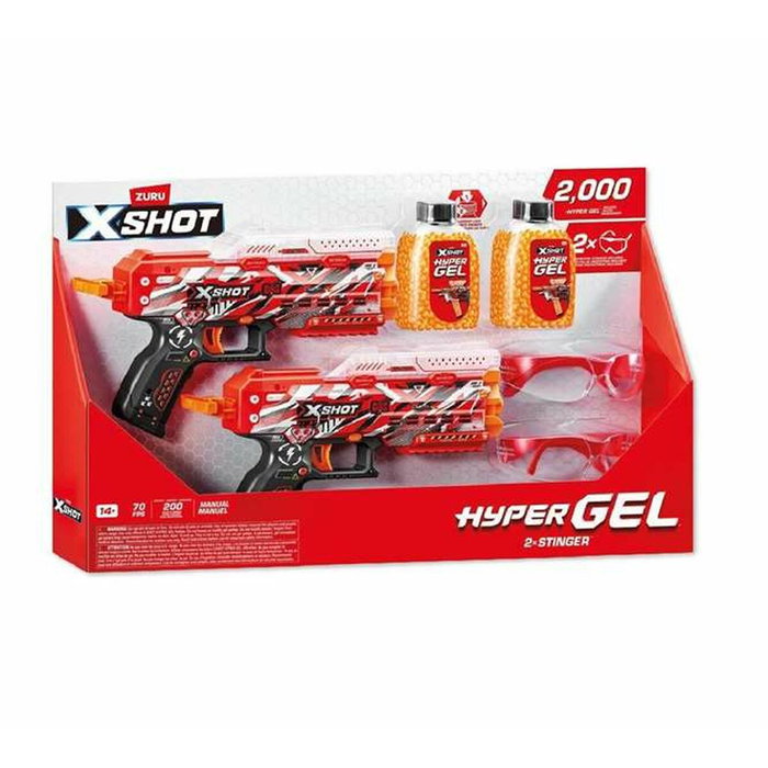 Zuru X-Shot Hyper Gel Stinger con 2000 bolas de gel