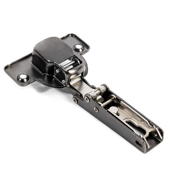 Salice Bisagra Silentia+ Grandes Espesores 94º Ø40 Codo Recto Acabado Titanio