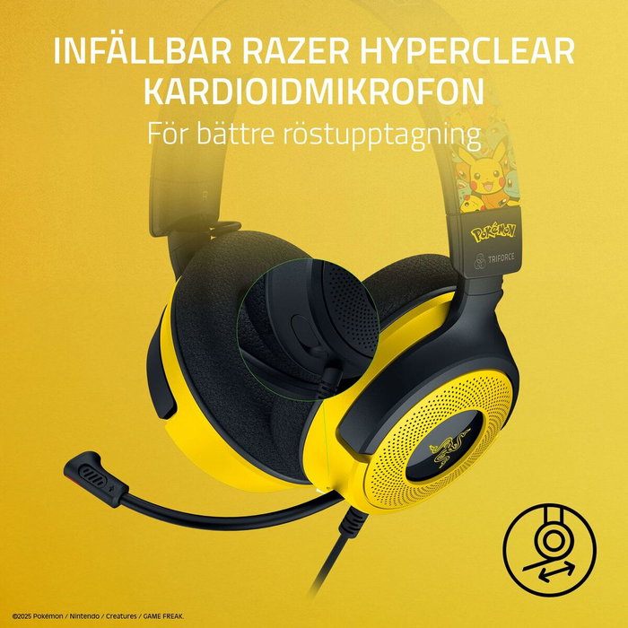 Razer Kraken V4 X Pokémon Kanto Starters Ed.