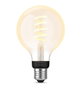 Philips Hue White Ambiance LED E27 Filamento G93 Globe Bluetooth