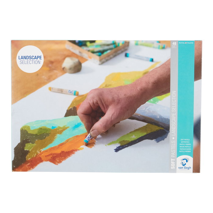 Van Gogh Set de pasteles suaves para paisajes de 48 colores 90820148 Van Gogh Set de pasteles suaves para paisajes de 48 colores 90820148