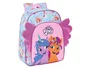 Mochila Escolar My Little Pony Wild & free 26 x 34 x 11 cm Azul Rosa