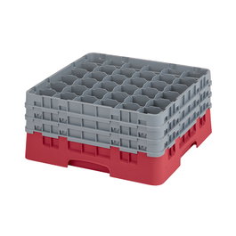 CAMBRO Cesta de lavado 36 comp. 3 alturas Cerceta