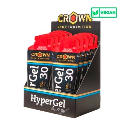 Crown Sport Nutrition Hypergel 30 Hydro Fru - Geles energéticos con fruta Crown Sport Nutrition Hypergel 30 Hydro Fru - Geles energéticos con fruta