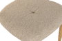 DKD Home Decor Silla de Metal y Poliéster Natural