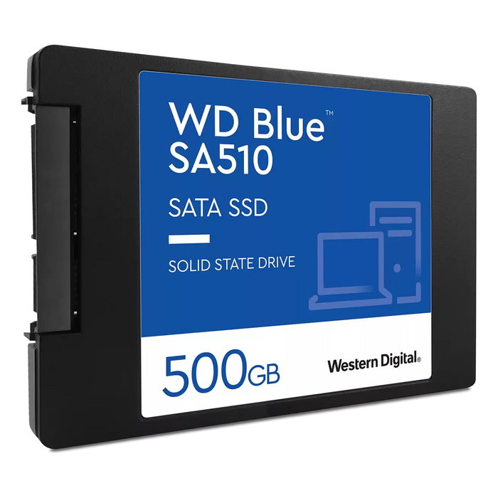 Western Digital Blue SA510 500 GB 2.5 inch Serial ATA III Western Digital Blue SA510 500 GB 2.5 inch Serial ATA III