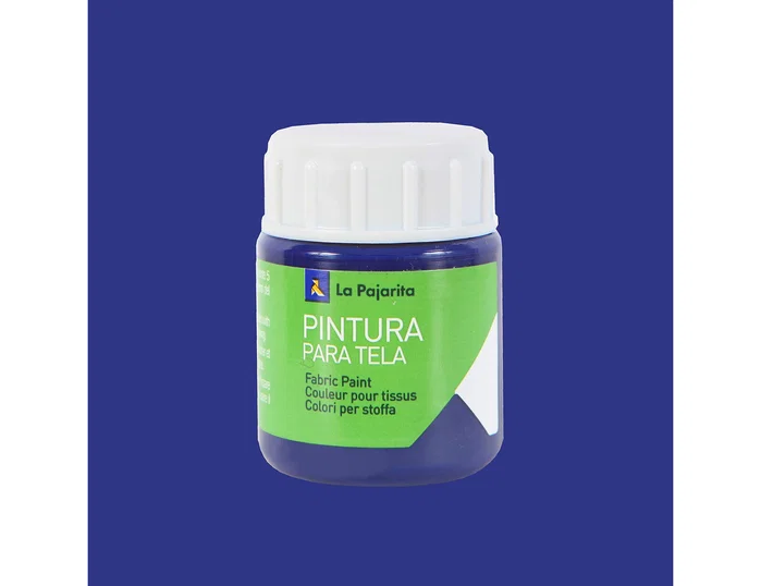 La Pajarita Pintura para tela Azul Victoria 25 ml La Pajarita Pintura para tela Azul Victoria 25 ml