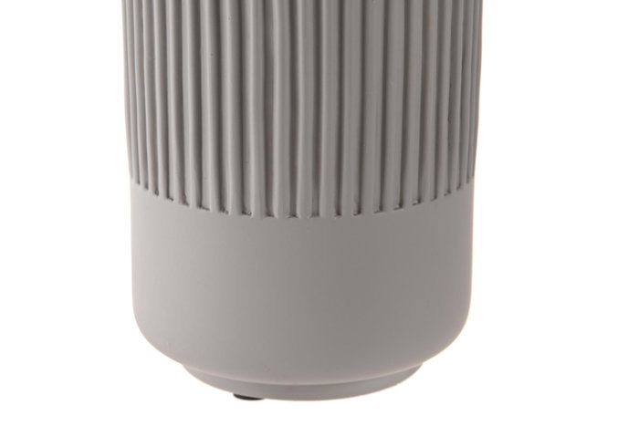 DKD Home Decor Vaso de Cemento Mate Gris 7x7x11 cm