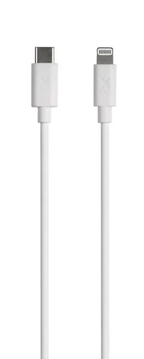Xtorm CE003 Cable USB-C a Lightning 1m Blanco para iPhone, iPad - Conectores Macho