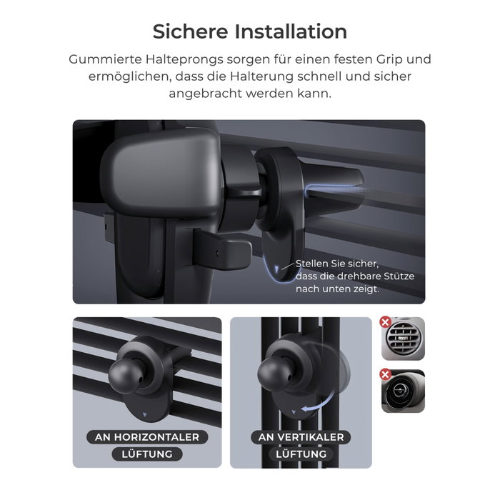 iOttie Easy One Touch 6 Universal Air Vent & Flush Mount iOttie Easy One Touch 6 Universal Air Vent & Flush Mount