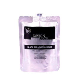 Design Look Black Bleaching Cream Active Carbon 10 Shades 250g
