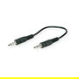 ROLINE Cable de Conector Jack 3.5 mm para Auriculares Estéreo 20 cm (0.2 m) VERB.-KABEL