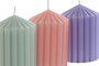 DKD Home Decor Set de 3 Velas Perfumadas de Cera de Parafina