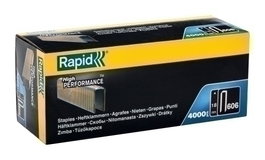 Grapas Rapid Clavadora 606/ 18 Mm. Galvanizadas Caja De 4000