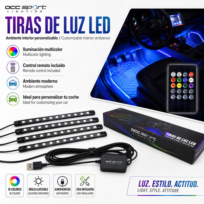 Occ Sport Atmósfera de Luz LED Occ Sport Atmósfera de Luz LED