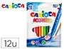 Carioca Rotulador Aquarell Punta de Pincel Caja de 12 Unidades Colores Surtidos