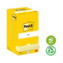 Post-it Bloc de notas adhesivas 76x76 mm, 100 hojas, Amarillo