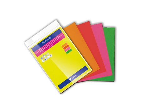 Cartulina Fluor A4 Sadipal 250G Surtido Paquete De 5 (Amarillo, Magenta, Naranja, Rojo Y Verde) Cartulina Fluor A4 Sadipal 250G Surtido Paquete De 5 (Amarillo, Magenta, Naranja, Rojo Y Verde)