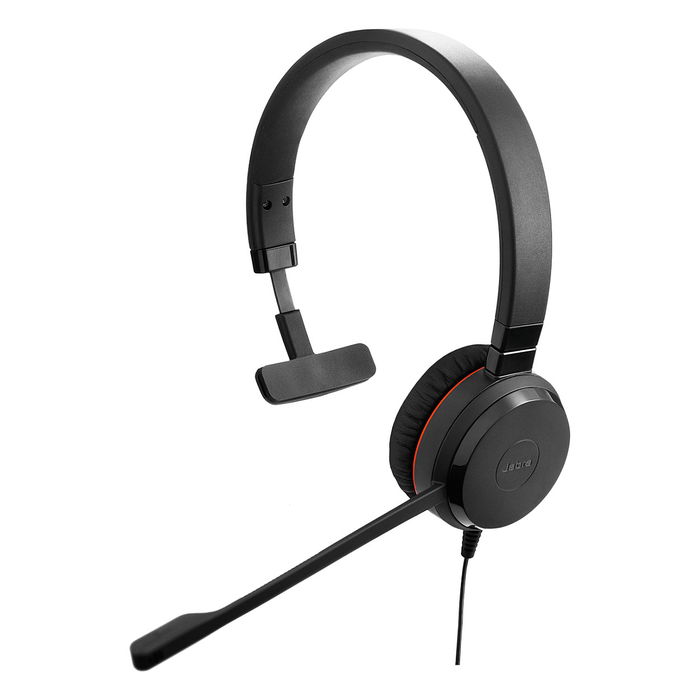 Jabra Evolve 20SE Auricular Mono de Diadema, con Micrófono para Llamadas, USB-A, Negro - 4993-829-469