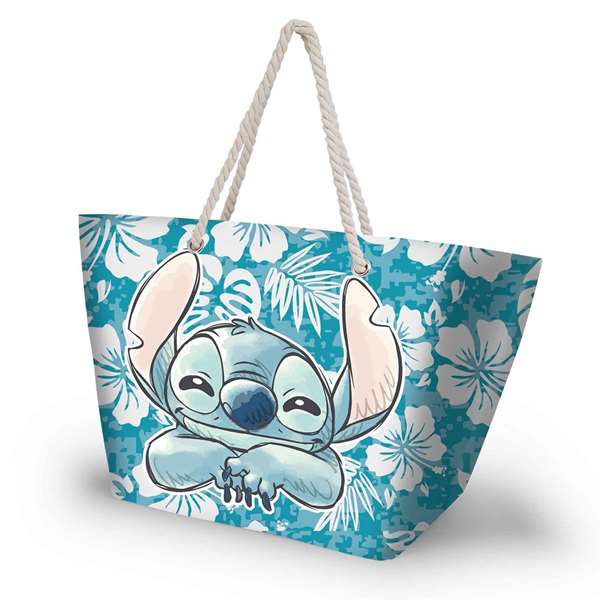 Karactermania Bolso de Playa Soleil Aloha Lilo y Stitch Azul Karactermania Bolso de Playa Soleil Aloha Lilo y Stitch Azul