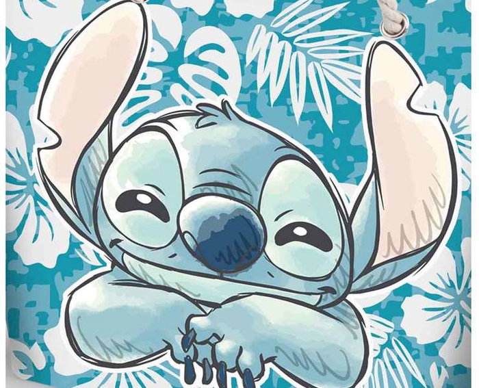 Karactermania Bolso de Playa Soleil Aloha Lilo y Stitch Azul Karactermania Bolso de Playa Soleil Aloha Lilo y Stitch Azul