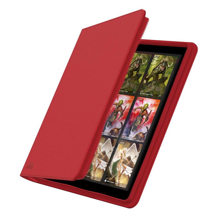 Ultimate Guard Zipfolio 480 24-Pocket Xenoskin - Red Ultimate Guard Zipfolio 480 24-Pocket Xenoskin - Red