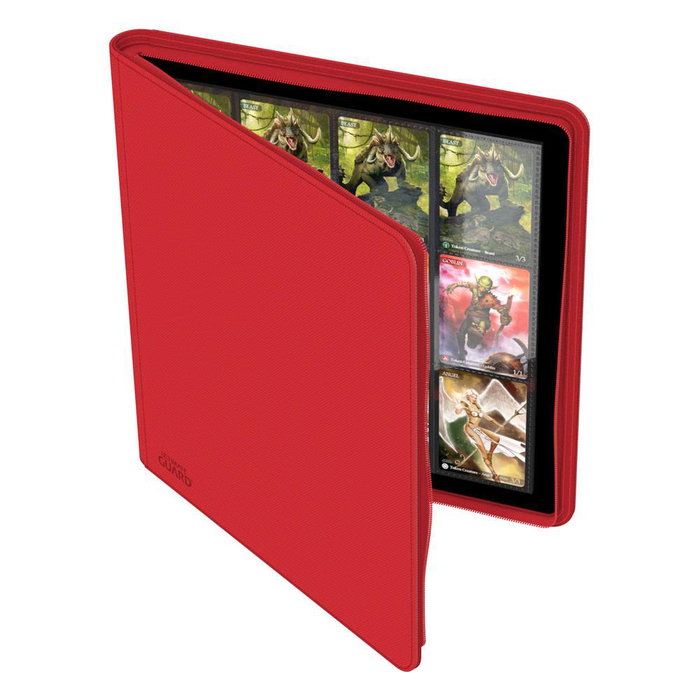 Ultimate Guard Zipfolio 480 24-Pocket Xenoskin - Red Ultimate Guard Zipfolio 480 24-Pocket Xenoskin - Red