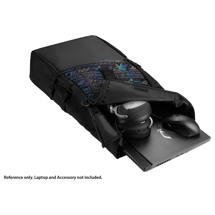 ASUS ROG BP4701 Mochila Gaming para Portátil Hasta 17", Resistente al Agua, Poliéster Negro