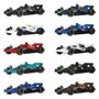 Hot Wheels Pack de 10 Coches F1 Fórmula 1 Temporada 2025 Escala 1:64