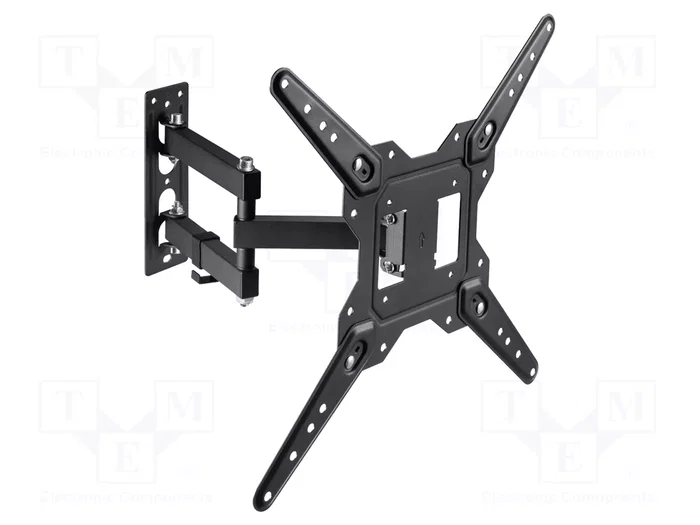 SAVIO Soporte de agarre para monitores 23-55 pulgadas negro SAVIO Soporte de agarre para monitores 23-55 pulgadas negro