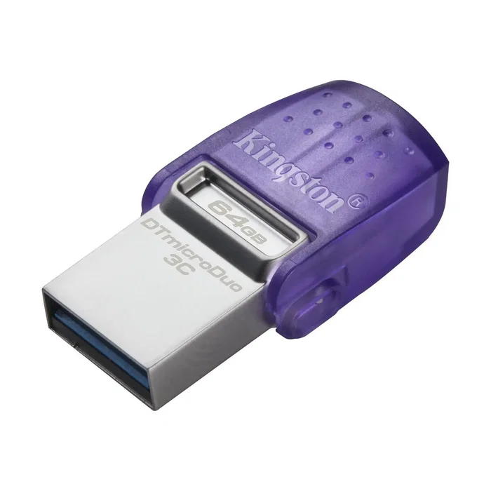 Kingston DataTraveler microDuo 3C 64 GB USB Type-C y Type-A Kingston DataTraveler microDuo 3C 64 GB USB Type-C y Type-A