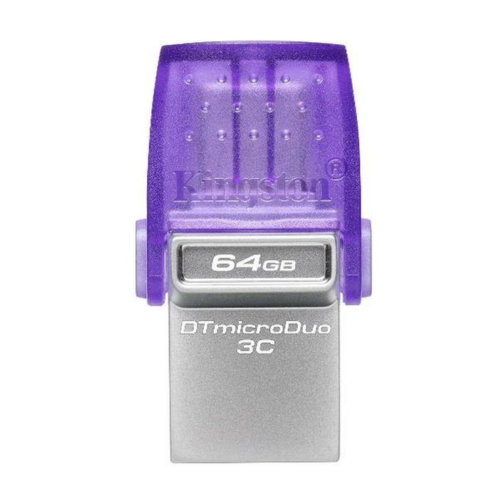 Kingston DataTraveler microDuo 3C 64 GB USB Type-C y Type-A Kingston DataTraveler microDuo 3C 64 GB USB Type-C y Type-A