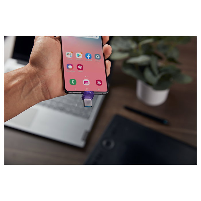 Kingston DataTraveler microDuo 3C 64 GB USB Type-C y Type-A Kingston DataTraveler microDuo 3C 64 GB USB Type-C y Type-A