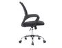 Q-connect Silla de Oficina Siena Malla Base Metálica Premium Color Negro