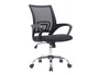 Q-connect Silla de Oficina Siena Malla Base Metálica Premium Color Negro