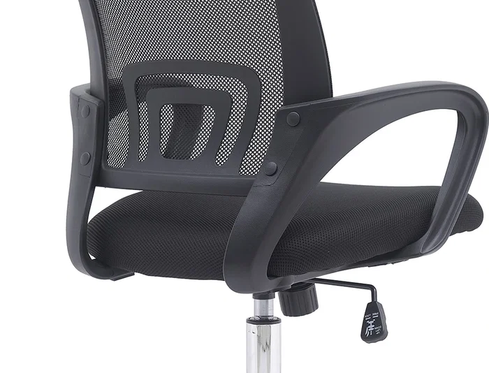 Q-connect Silla de Oficina Siena Malla Base Metálica Premium Color Negro