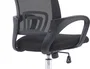 Q-connect Silla de Oficina Siena Malla Base Metálica Premium Color Negro