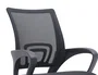 Q-connect Silla de Oficina Siena Malla Base Metálica Premium Color Negro