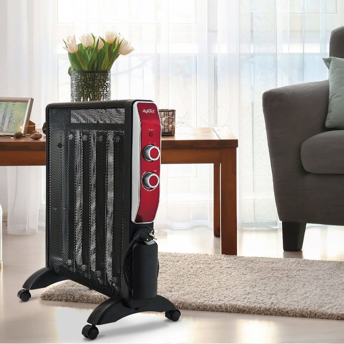 AVANT Radiador de Mica con Termostato Regulable 2 Potencias 2000W