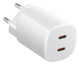Xiaomi Nano Turbo Charging Power Adapter 45W con 2 puertos USB Tipo-C Blanco