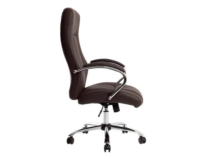 Q-connect Silla de Dirección Vero NA en Símil Piel Marrón