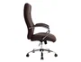 Q-connect Silla de Dirección Vero NA en Símil Piel Marrón