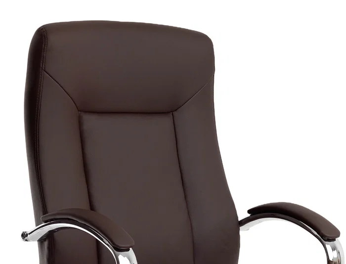 Q-connect Silla de Dirección Vero NA en Símil Piel Marrón
